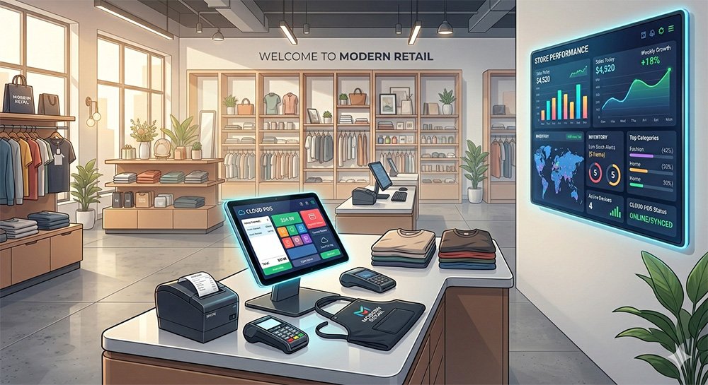 Benefits of Using POS Software for Retail Business