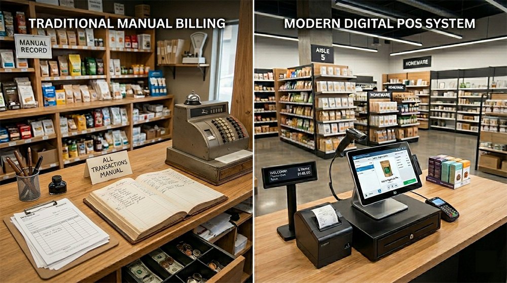 POS vs Manual Billing
